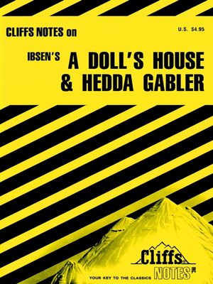 cover image of CliffsNotes<sup>TM</sup> A Doll's House and Hedda Gabler